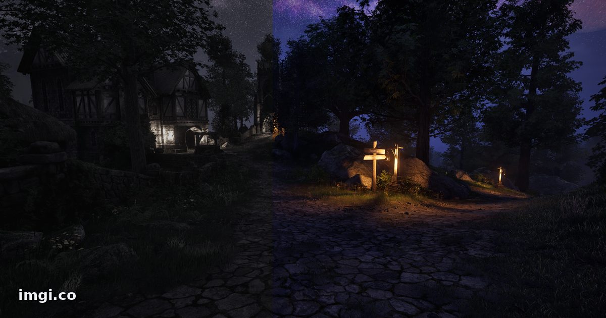 Skyrim ENB before and after: how to show what a preset really changes